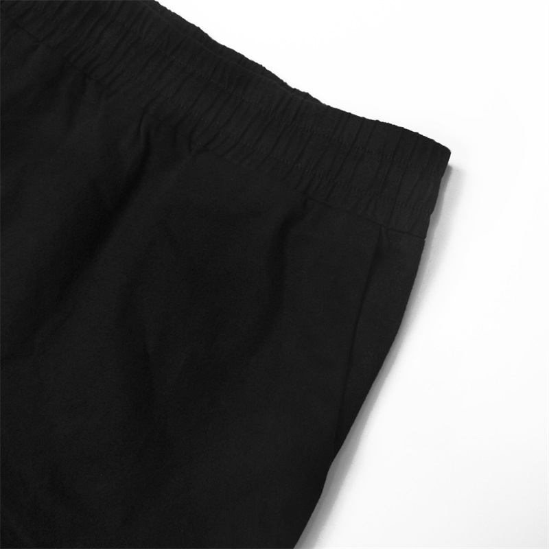 Black cargo shorts
